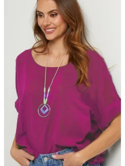 Blouse paars