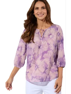 Blouse paars
