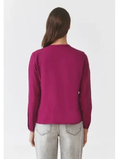 Blouse paars