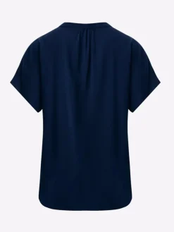 Blouse "Petulia" donkerblauw