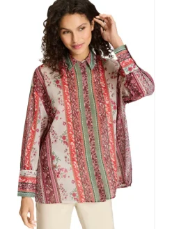 Blouse rood