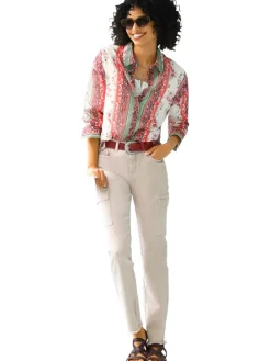 Blouse rood