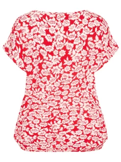 Blouse rood