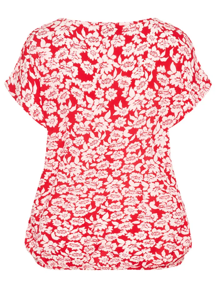 Blouse rood