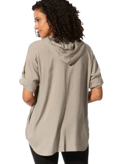 Blouse taupe