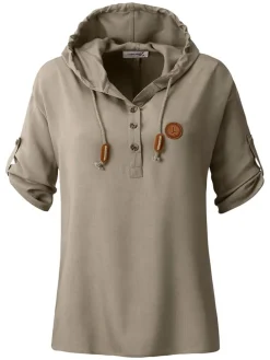 Blouse taupe