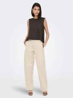 Blousetop "Leslie" bruin