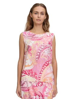 Blousetop lichtroze/roze/abrikooskleurig