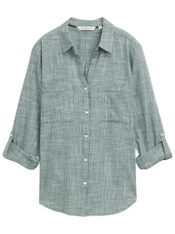 Blouse turquoise