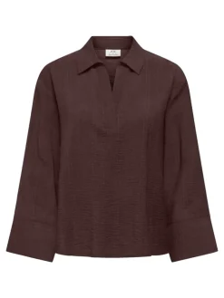 Blouse "Venus" bruin