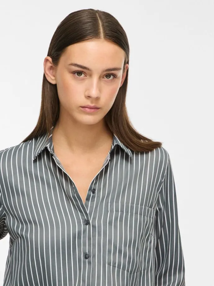 Blouse "Vidarma" - regular fit - groen