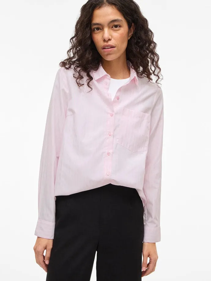 Blouse "Vidarma" - regular fit - lichtroze