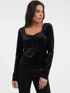 Blouse zwart