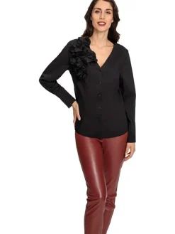 Blouse zwart