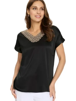 Blouse zwart