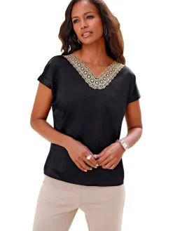 Blouse zwart