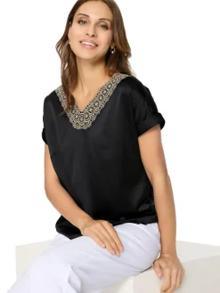 Blouse zwart