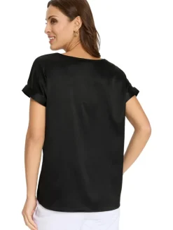 Blouse zwart
