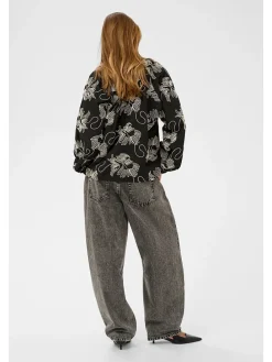 Blouse zwart