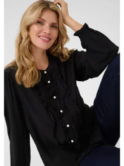 Blouse zwart