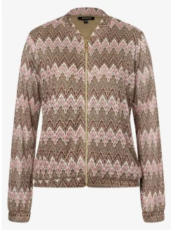Blouson bruin/lichtroze
