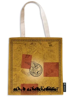 Boodschappentas ''Asterix & Obelix'' geel - (L)38 x (B)38 cm