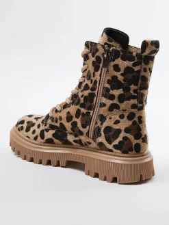 Boots bruin/beige