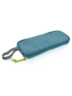 Boterhamtas "On the go" turquoise/groen - (B)11 x (H)25 x (D)3,5 cm