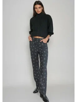Broek antraciet