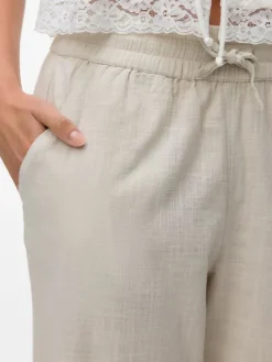 Broek beige