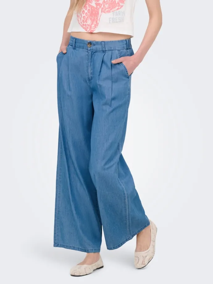 Broek blauw