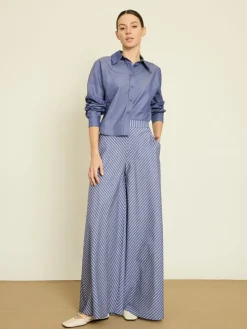 Broek blauw