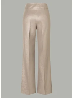 Broek champagnekleurig