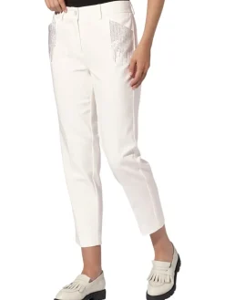 Broek crème