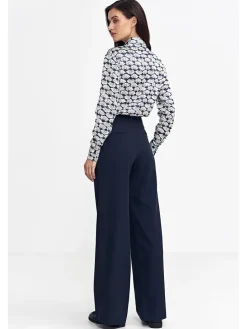 Broek donkerblauw