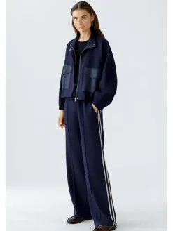 Broek donkerblauw