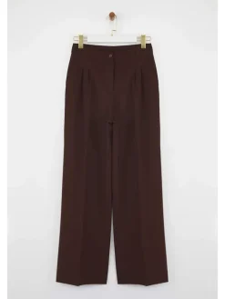 Broek donkerbruin