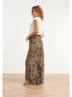 Broek kaki/crème