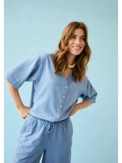 Broek lichtblauw