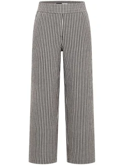 Broek wit/antraciet