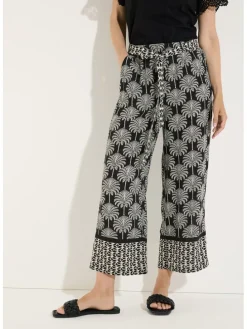 Broek wit/zwart