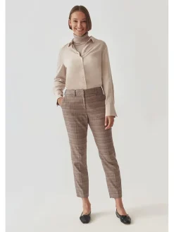 Broek zwart/rood/blauw