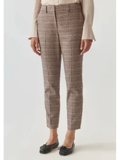 Broek zwart/rood/blauw