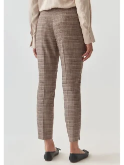 Broek zwart/rood/blauw