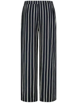 Broek zwart/wit