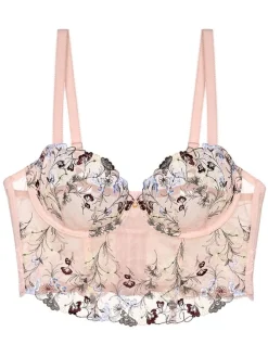 Bustier "Sensual Spotlight" lichtroze/meerkleurig
