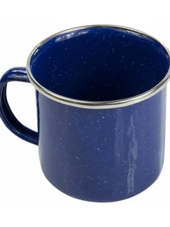Campingkop "Enamel Mug" donkerblauw