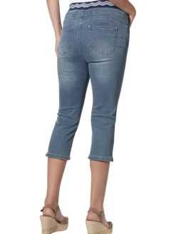 Capri-spijkerbroek - skinny fit - blauw