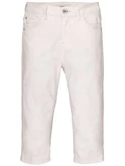 Capri-spijkerbroek - skinny fit - wit