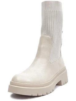 Chelseaboots crème